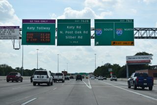 IH 10/Katy Fwy west at IH 610 - Houston, TX