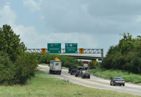 IH 610 north at IH 10/US 90 - Houston, TX
