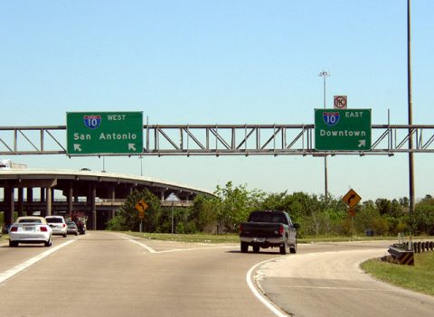IH 610 north at IH 10/Katy Fwy - 2003