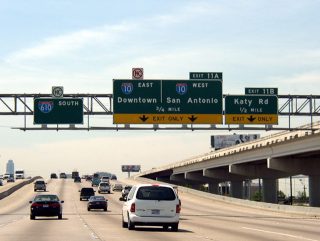 IH 610 south at IH 10/Katy Fwy - 2003