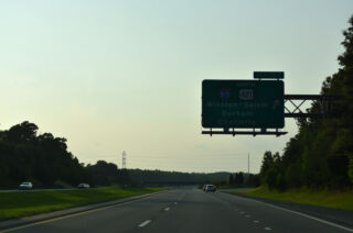 Joseph M. Hunt, Jr. Expressway extends north from US 421 into Greensboro, NC