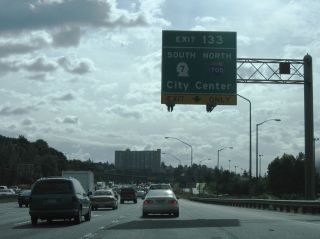 I-5 south ahead of I-705/SR 7 in 2006