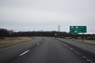 I-81 north at I-781 - Pamelia, NY