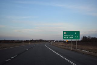 I-781 east at US 11 - Le Ray, NY