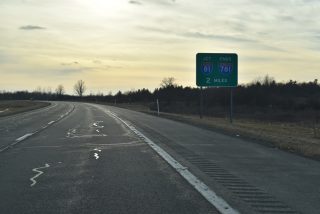 I-781 west at I-81 - Pamelia, NY