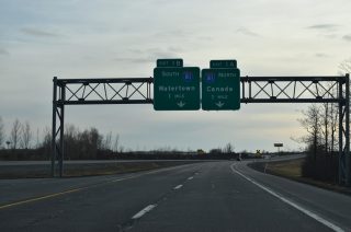 I-781 west at I-81 - Pamelia, NY