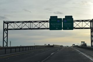 I-781 west at I-81 - Pamelia, NY