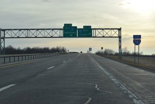 I-781 west at I-81 - Pamelia, NY