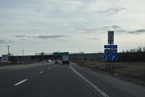 US 11 south at I-781 - Le Ray, NY
