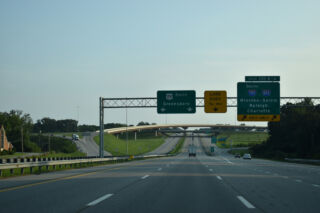 U.S. 29 south at the c/d roadway for I-785 south and I-840 in Greensboro, NC