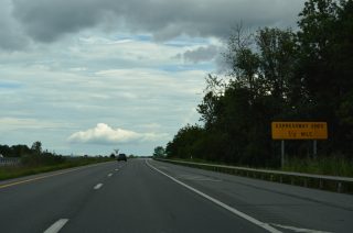I-790/NY 5 east at Genesee St - Utica