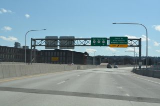 I-790/NY 5-8-12 west at Court St - Utica
