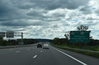 I-790/NY 5-8-12 west at NY 5A/5S - Utica