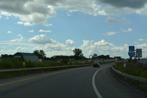 I-790 west at NY 5 - Utica