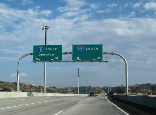 I-5 south at I-805 - Carmel Valley, San Diego, CA