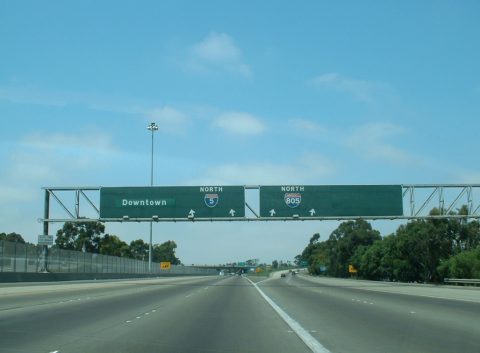 I-5 north at I-805 - 2003