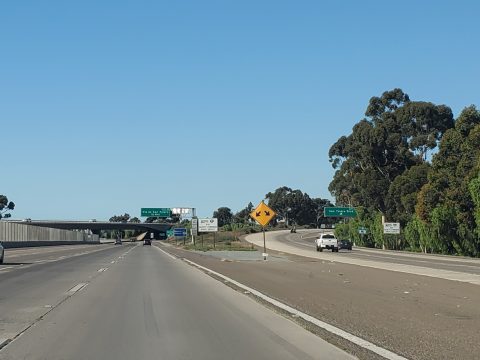 I-5 north at I-805 - San Ysidro, San Diego, CA