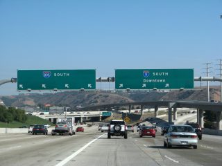 I-5 south at I-805 - Carmel Valley, San Diego, CA