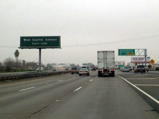 Business Loop I-80 west at I-80 - West Sacramento, CA
