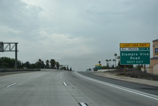 SR 905 east at Siempre Viva Rd - Otay Mesa, San Diego, CA