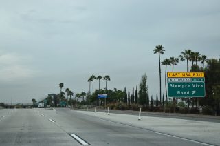 SR 905 east at Siempre Viva Rd - Otay Mesa, San Diego, CA