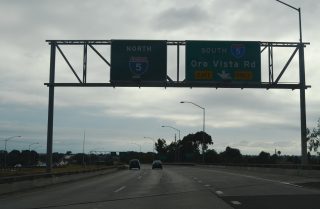 SR 905 west at I-5 - Otay Mesa West, San Diego, CA