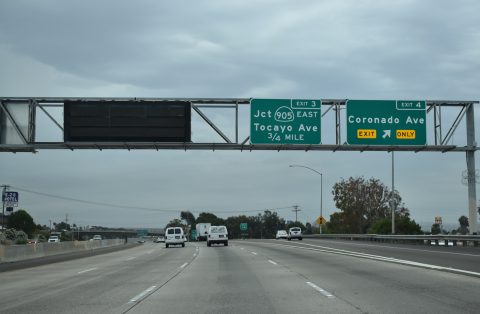 I-5 south at SR 905 - Otay Mesa West, San Diego, CA