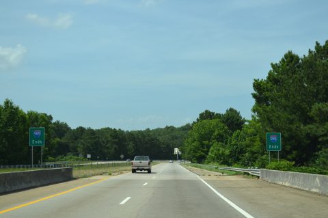 I-985/US 23-129 north at SR 369 - Gainesville, GA
