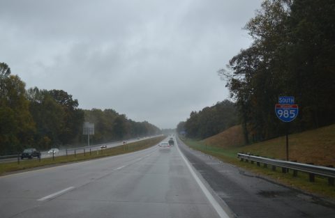 I-985/US 23-129 south at SR 369 - Gainesville, GA